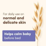 Aveeno Baby Calming Comfort Bedtime Unisex Infant Baby Gift Set with Wash and Lotion, Lavender Scent, 2 Items