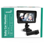 Baby Car Camera,4.3" HD Display Baby Car Mirror with Night Vision Feature,Wide Clear View