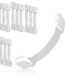 Baby Proof Me Safety Strap Locks – 12-Pack, 3M Adhesive Child Safety Latches for Cabinets, Dishwashers, Fridges, Ovens, Trash Cans, and Toilets – Stain-Free Design