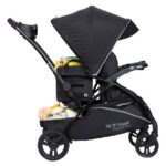 Baby Trend Sit N' Stand Sit and Stand, Solid Print Black