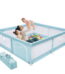 Babyeap Baby Playpen Large Play Yard Fence for Toddlers,50"x50" Green