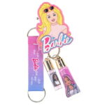 Barbie Lip Gloss Set with Keychain, Multi-Color, One Size, for Child Ages 3+