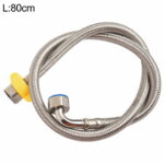 Bathroom Accessories Flexible Pipe Contectors Elbow Flexible Hose Pipes Plumbing Bathrooms Kitchens 80cm