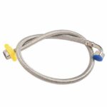 Bathroom Accessories Flexible Pipe Contectors Elbow Flexible Hose Pipes Plumbing Bathrooms Kitchens 80cm