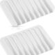 Bathroom Self Draining Soap Dish, Silicone Soap Holder for Bar Soap, Pack of 2