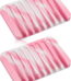 Bathroom Self Draining Soap Dish, Silicone Soap Holder for Bar Soap, Pack of 2