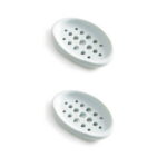 BE-TOOL Multifunctional Soap Dish with Drainage Hole Soap Box Soap Container Silicone for Bathroom Shower