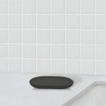 Beautiful By Drew Barrymore Bathroom Tray - Dark Gray