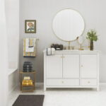 Beautiful By Drew Barrymore Bathroom Tray - Dark Gray