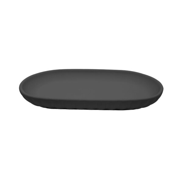 Beautiful By Drew Barrymore Bathroom Tray - Dark Gray