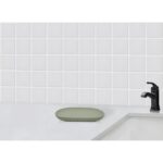 Beautiful By Drew Barrymore Bathroom Tray -Green