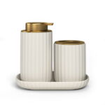 Beautiful By Drew Barrymore Bathroom Tray - Off-White