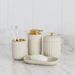 Beautiful By Drew Barrymore Bathroom Tray - Off-White