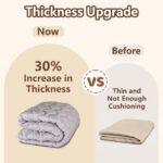 Beavtaens Baby Play Mat for Floor, Fits 71x59 Playpen, Non-Slip, Soft for Infants, 0-4 Years (Gray)