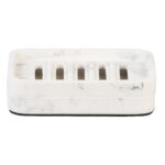 Better Homes & Gardens Faux Marble Soap Dish, White