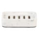 Better Homes & Gardens Faux Marble Soap Dish, White