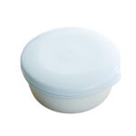 Bfogop Plastic Soap Container, Soap Bar Holder Travel Case Portable Round Soap Dishes with Lid Leak-Proof Soap Box for Bar Soap Box Holder Soap Container for Home, Gym, Camping