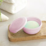 Bfogop Plastic Soap Container, Soap Bar Holder Travel Case Portable Round Soap Dishes with Lid Leak-Proof Soap Box for Bar Soap Box Holder Soap Container for Home, Gym, Camping