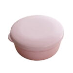 Bfogop Plastic Soap Container, Soap Bar Holder Travel Case Portable Round Soap Dishes with Lid Leak-Proof Soap Box for Bar Soap Box Holder Soap Container for Home, Gym, Camping