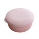 Bfogop Plastic Soap Container, Soap Bar Holder Travel Case Portable Round Soap Dishes with Lid Leak-Proof Soap Box for Bar Soap Box Holder Soap Container for Home, Gym, Camping