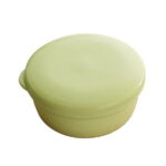 Bfogop Plastic Soap Container, Soap Bar Holder Travel Case Portable Round Soap Dishes with Lid Leak-Proof Soap Box for Bar Soap Box Holder Soap Container for Home, Gym, Camping