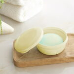 Bfogop Plastic Soap Container, Soap Bar Holder Travel Case Portable Round Soap Dishes with Lid Leak-Proof Soap Box for Bar Soap Box Holder Soap Container for Home, Gym, Camping