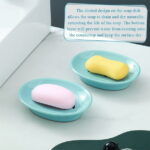 BIZHUA 2 Pack Soap Dish Bar Soap Holder Soap with Drip Tray for Shower, 2*Soap Box