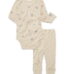 Bliss by Garanimals Baby Boys or Girls Ribbed Cotton Bodysuit and Leggings Set, 2-Piece, Sizes 0-12 Months