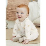 Bliss by Garanimals Baby Boys or Girls Ribbed Cotton Bodysuit and Leggings Set, 2-Piece, Sizes 0-12 Months