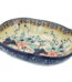 Blue Rose Polish Pottery Blue Butterfly Soap Dish