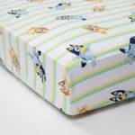 Bluey 5-Piece Toddler Bedding Set & Blanket, Blue, Unisex