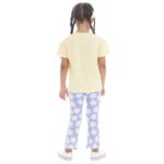 Bluey Toddler Girls Graphic Tee and Flare Leggings Set, 2-Piece, Sizes 12M-5T