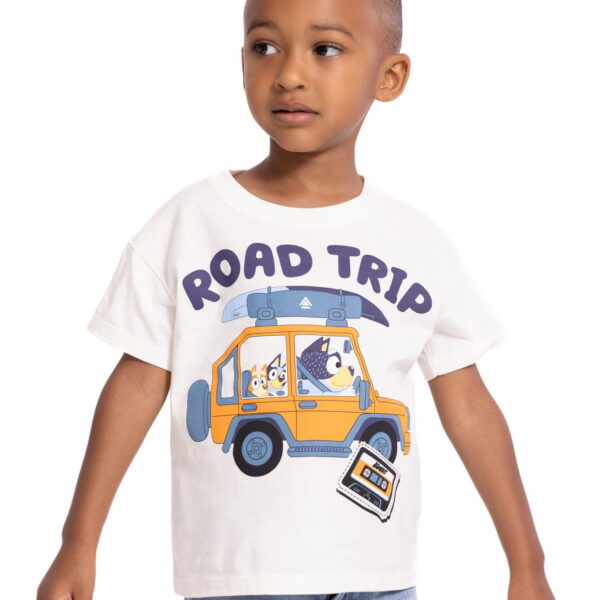 Bluey Toddlers' Graphic Tee with Short Sleeves, Sizes 12M-5T