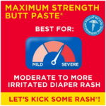 Boudreaux's Butt Paste Maximum Strength Diaper Rash Cream, Ointment for Infant, 4 oz Tube