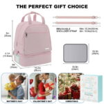 Breast Pump Bag, Spectra Pump Backpack, Compatible with Spectra S1, S2, Pink