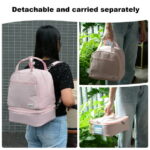Breast Pump Bag, Spectra Pump Backpack, Compatible with Spectra S1, S2, Pink