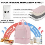 Breast Pump Bag, Spectra Pump Backpack, Compatible with Spectra S1, S2, Pink