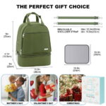 Breast Pump Bag, Spectra Pump Backpack with Pockets for Working Mom, Compatible with Spectra S1, S2, Green