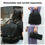 Breast Pump Bag, Spectra Pump Backpack with Pockets for Working Mom, Compatible with Spectra S1, S2, Black
