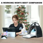 Breast Pump Bag, Spectra Pump Backpack with Pockets for Working Mom, Compatible with Spectra S1, S2, Black