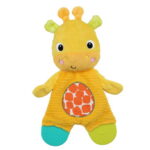 Bright Starts Snuggle & Teethe Plush Teether - Elephant, Unisex, Ages Newborn +