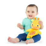 Bright Starts Snuggle & Teethe Plush Teether Toy - Giraffe, Infants Ages 0 Months +