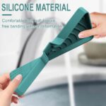 Bxaolu Silicone Soap Holder- Soap Dish with Drainage Perfect for Kitchen Counter, Scrub Holder, Sink Organizer,Soap Dishes,Sponge,Dispenser,bar Shower soap,Sink Tray(Pink-L,2PCS)