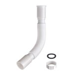 Byootique Wash Basin Drain Hose Kit Extendable Drainpipe Shampoo Bowl Accessory for Salon