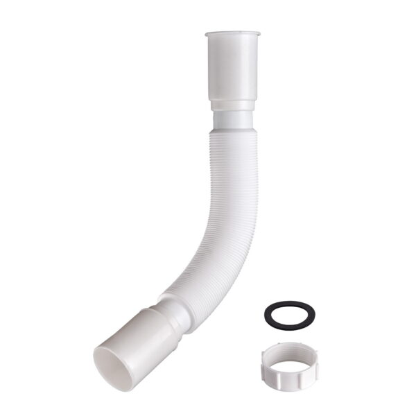 Byootique Wash Basin Drain Hose Kit Extendable Drainpipe Shampoo Bowl Accessory for Salon