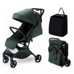 Carbon Fiber Baby Stroller Travel Lightweight Compact Stroller Easy-Fold Design Infant to Baby Toddler