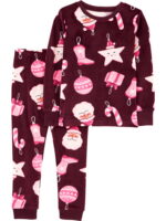 Carter's Child of Mine Baby and Toddler Cozy Pajama Set, 2-Piece, Sizes 12M-5T