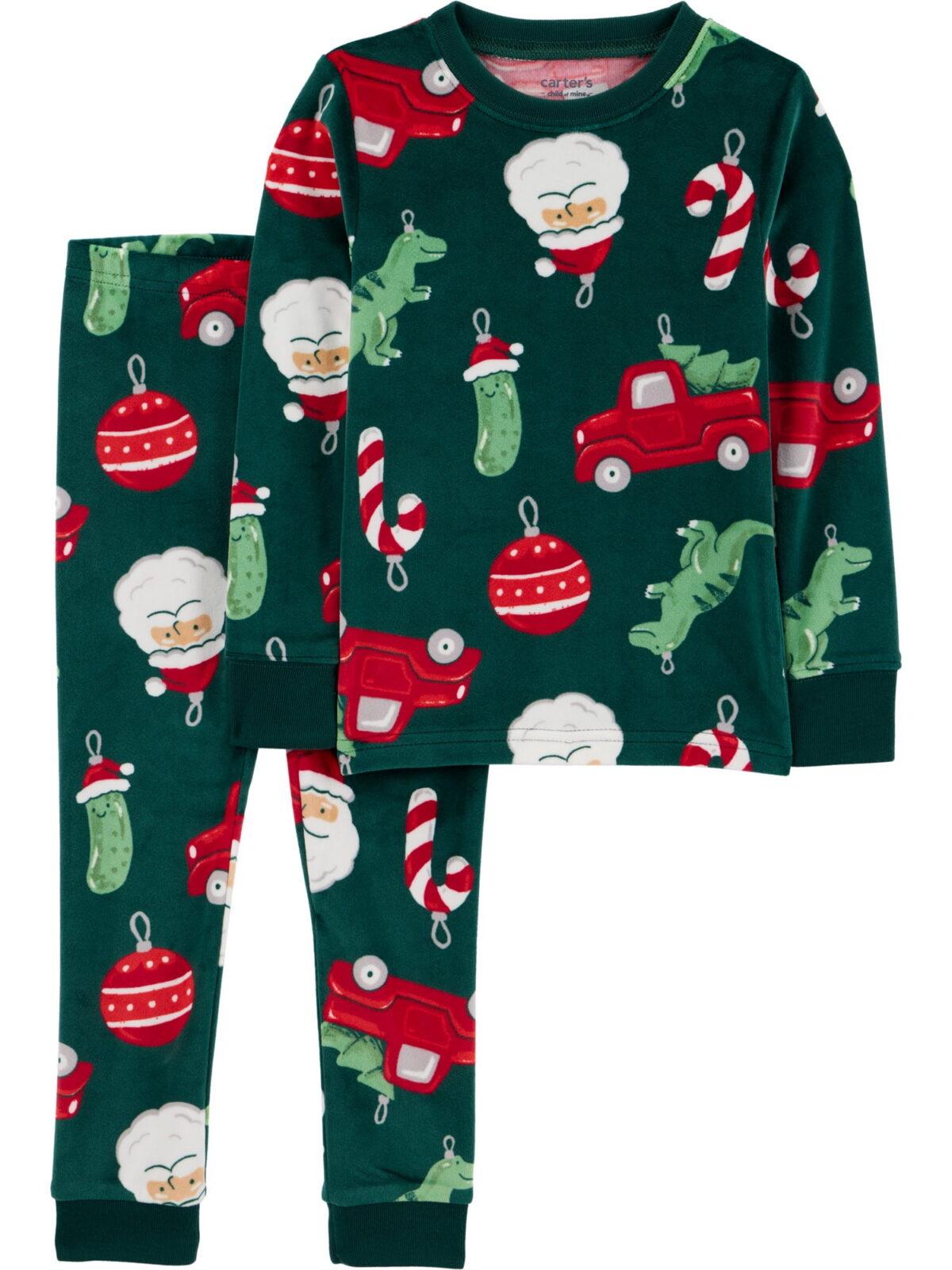 Carter's Child of Mine Baby and Toddler Cozy Pajama Set, 2-Piece, Sizes 12M-5T