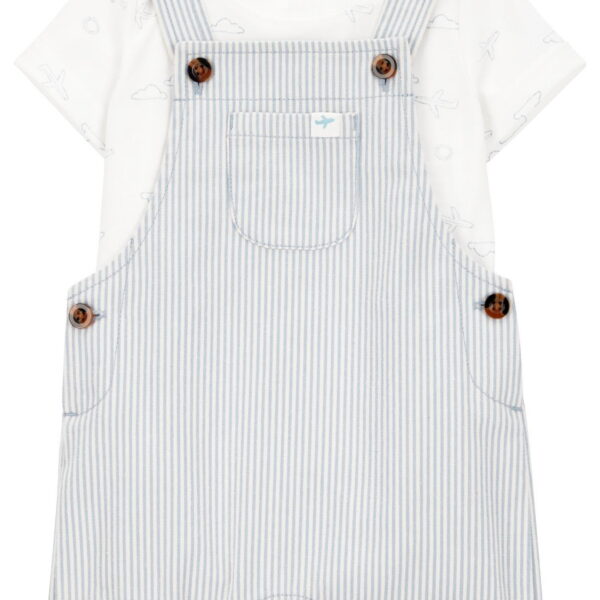 Carter's Child of Mine Baby Boy Overalls, 2-Piece, Sizes 0/3-24 Months