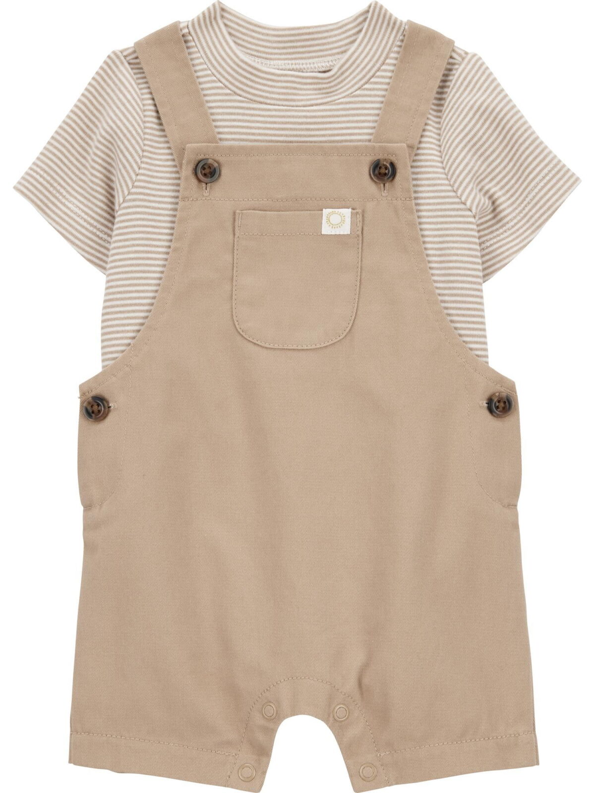 Carter's Child of Mine Baby Boy Overalls, 2-Piece, Sizes 0/3-24 Months